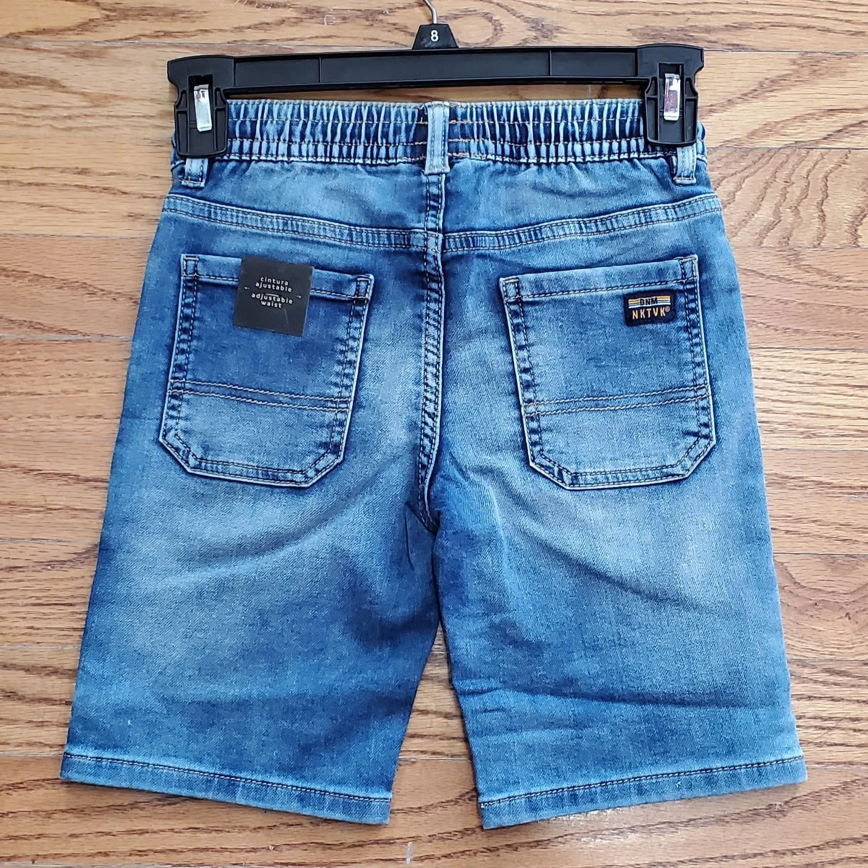 Mayoral Soft Denim Jogger Shorts