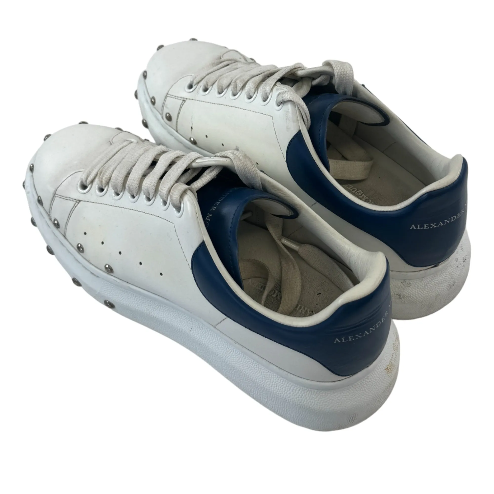 Men's Studded Oversized Low Trainers White Size EU 41 / UK 7