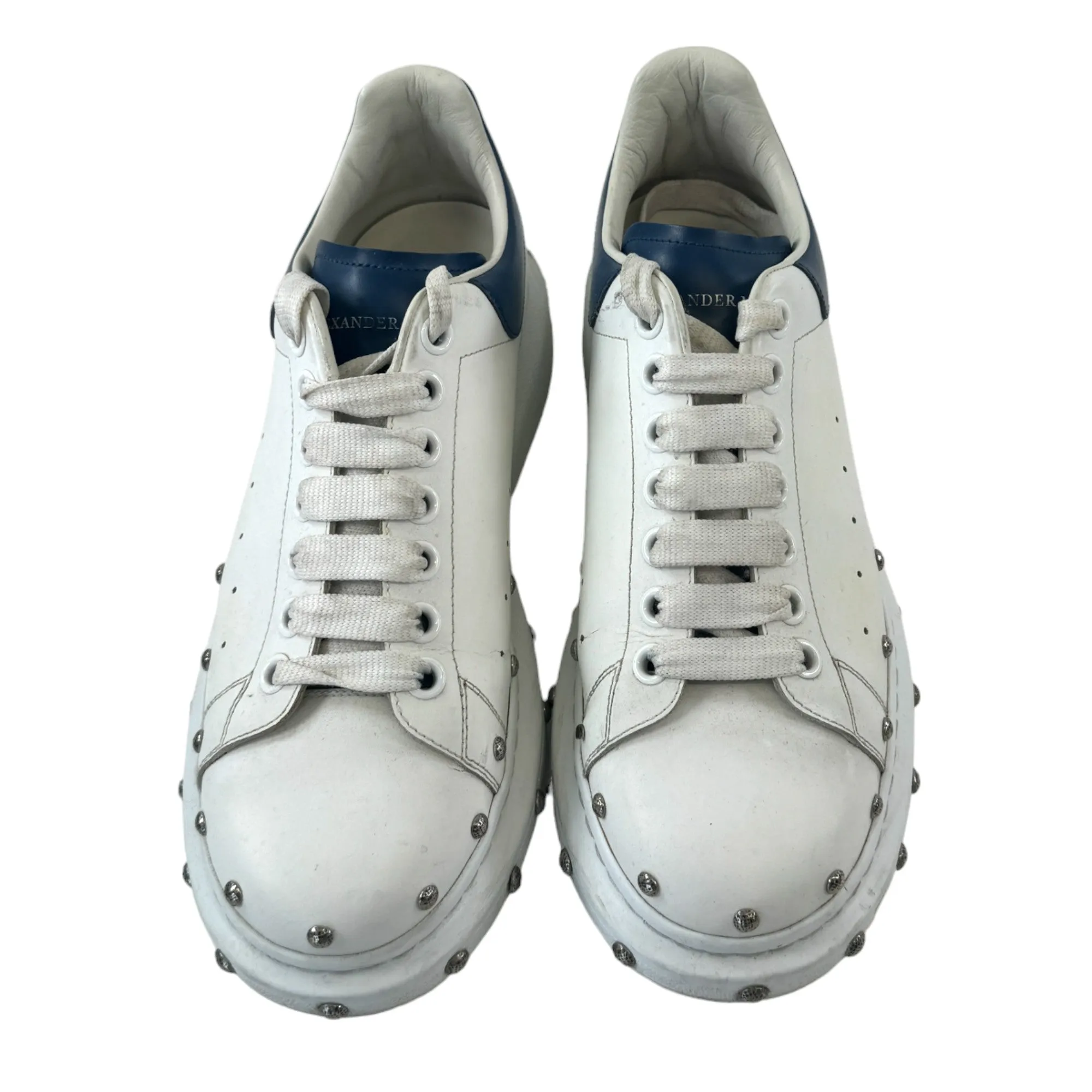 Men's Studded Oversized Low Trainers White Size EU 41 / UK 7