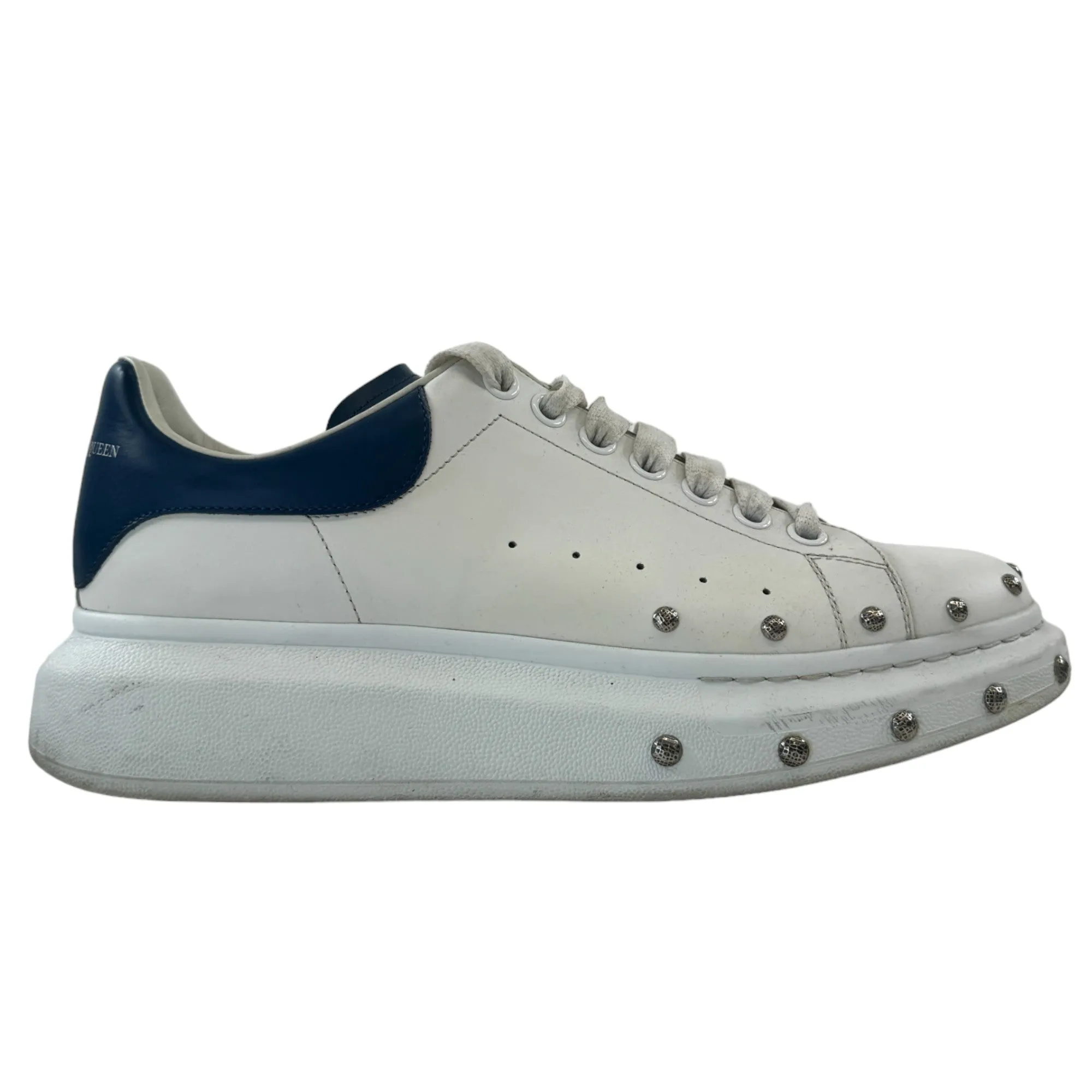 Men's Studded Oversized Low Trainers White Size EU 41 / UK 7