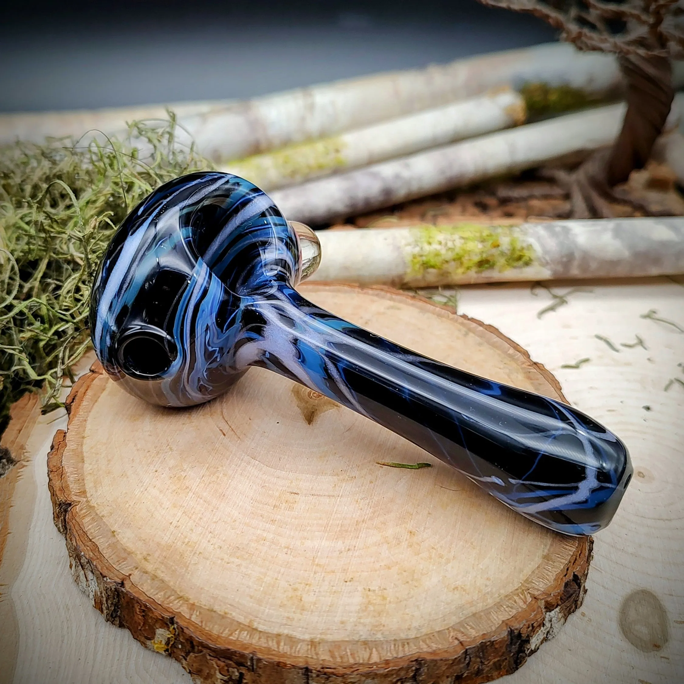 Milli Marbled Hand Pipe (Ready to Ship)