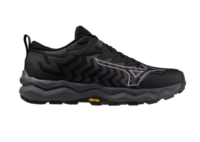 Mizuno Wave Daichi 8 GTX Trail (2E Width) - Black/ Grey (Mens)