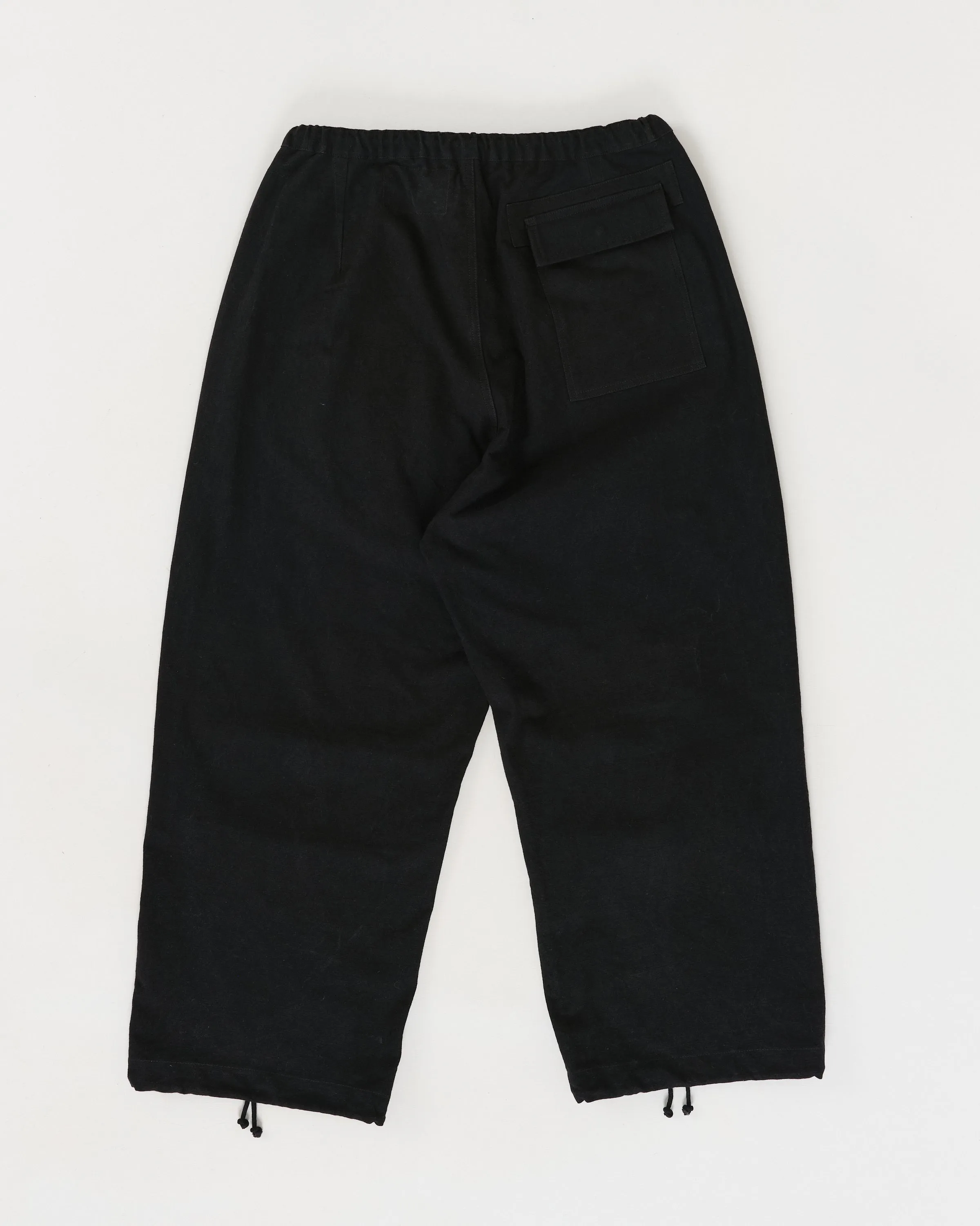 Paco Pants - Black Slub