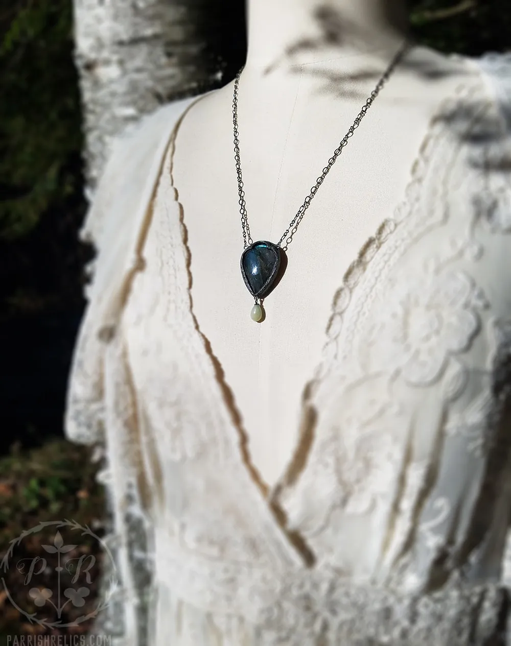 Penelope's Arch ~ Labradorite Amulet