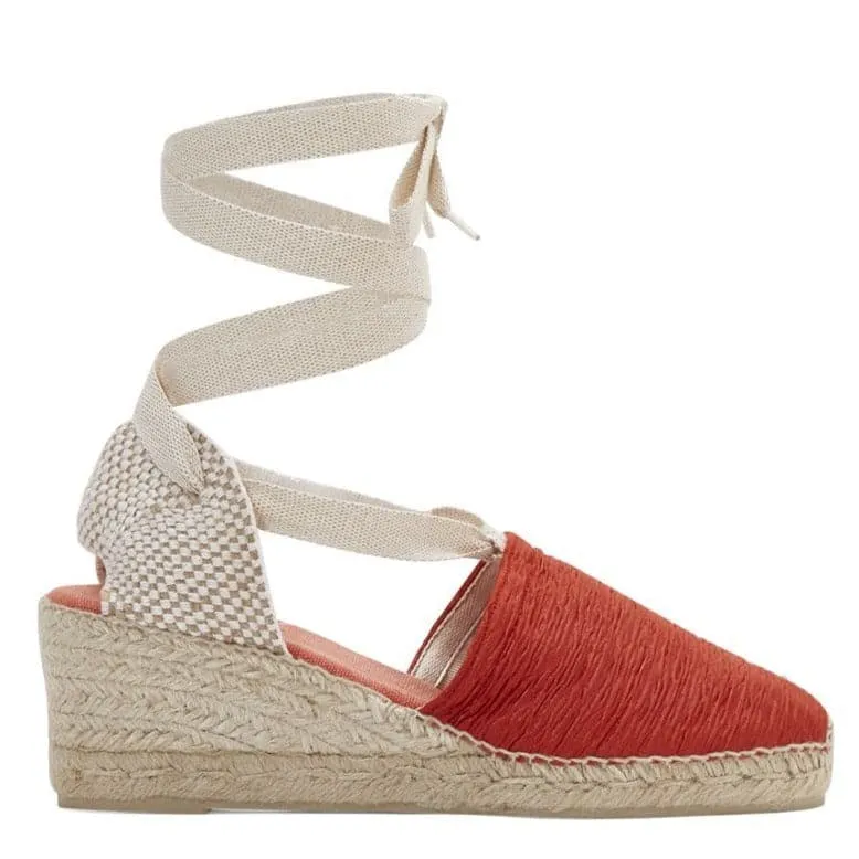 Plain Cotton BlendWedge Espadrille for Women - Valencia-RP