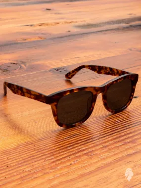 "Wolfgang" Sunglasses in Amber