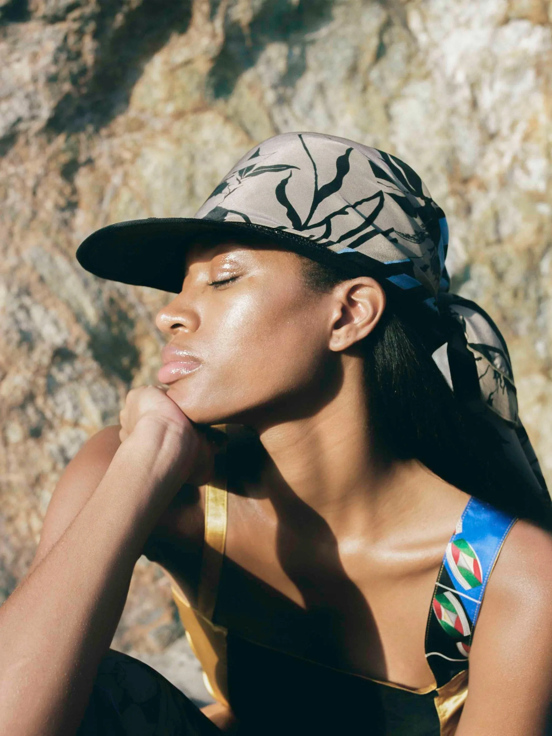 Rabôt x Gladys Tamez Hat in Patchwork