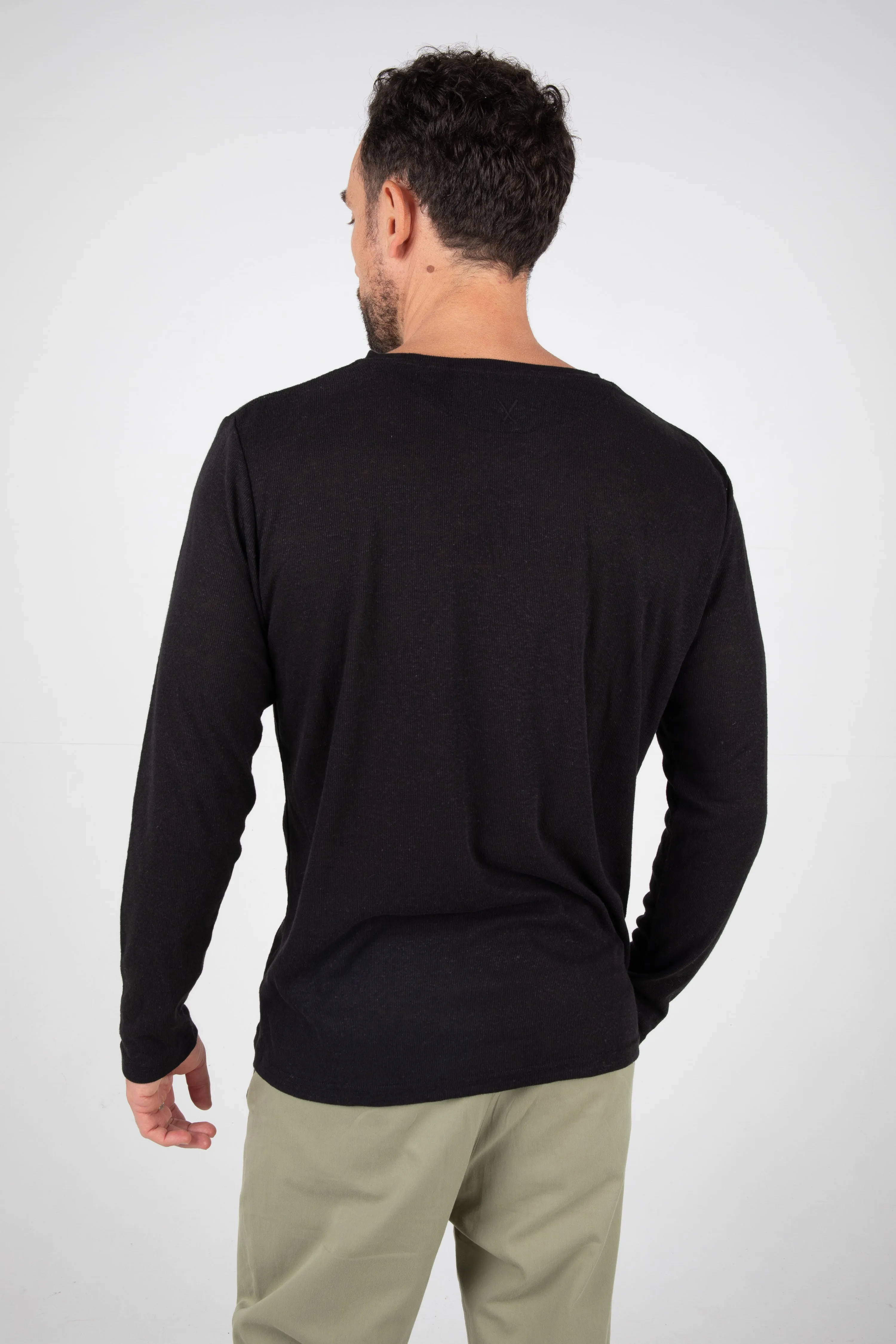 RAES LONG SLEEVE - BLACK