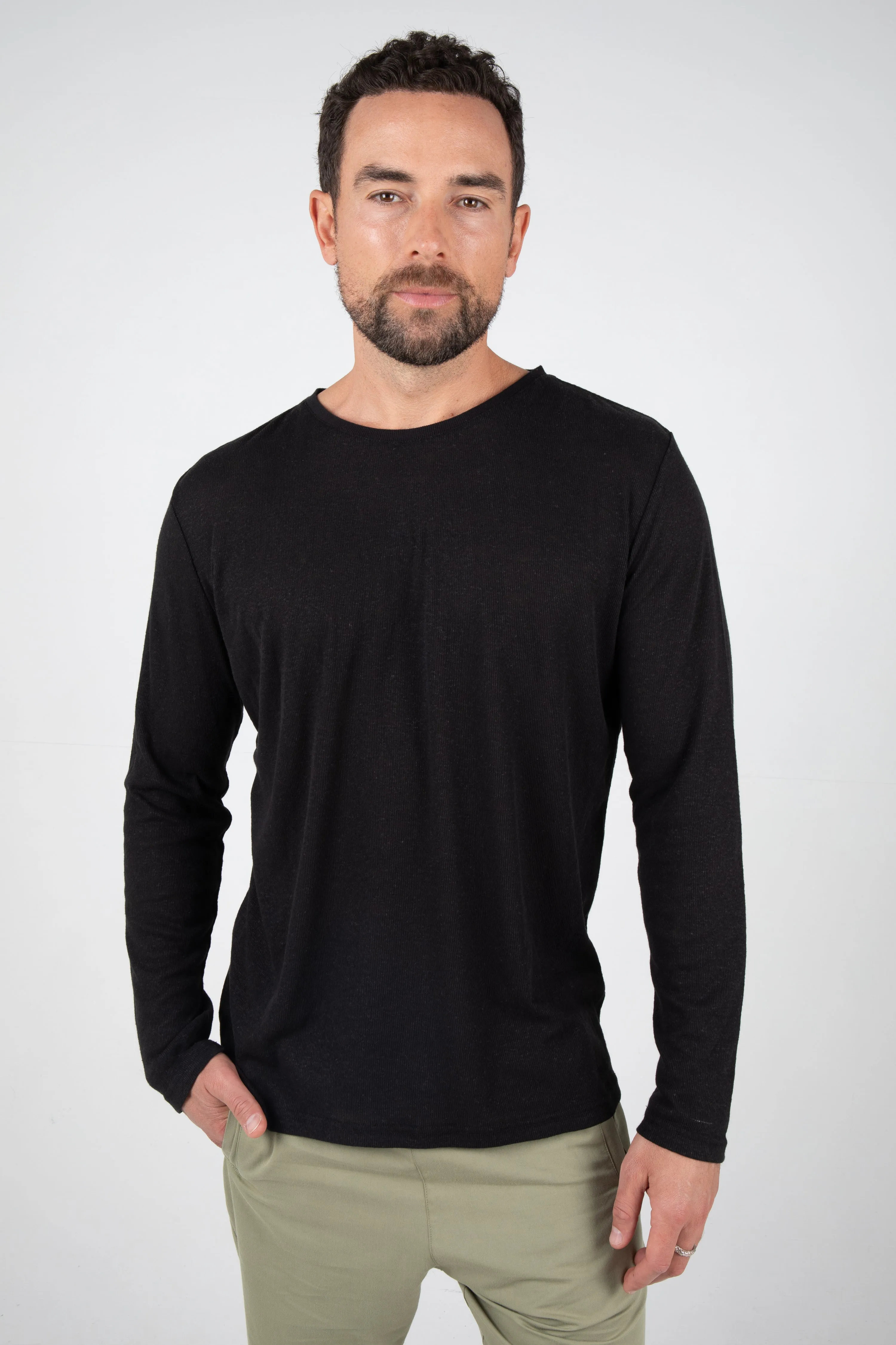 RAES LONG SLEEVE - BLACK