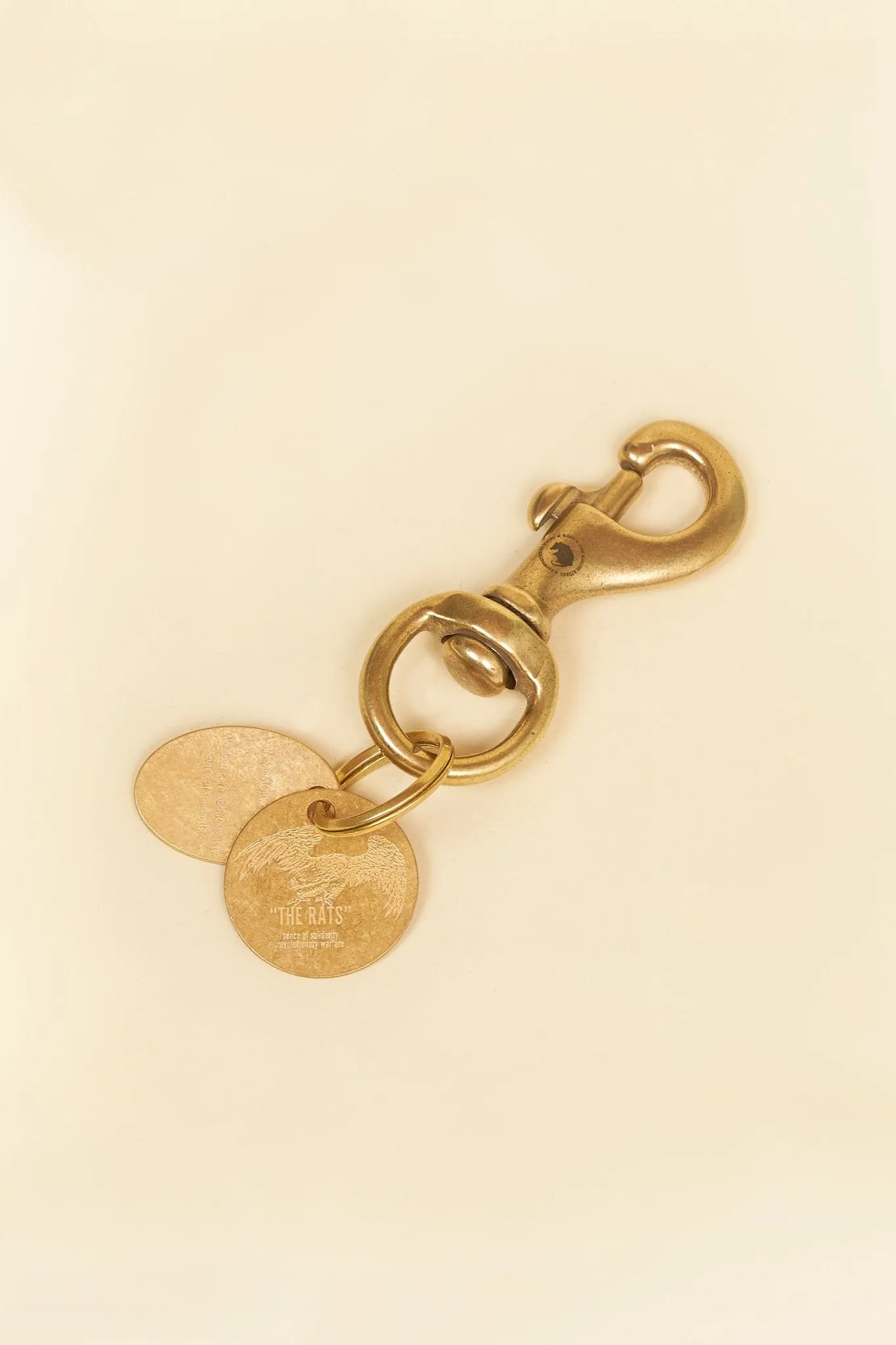 Rats Key Holder Type A - Brass