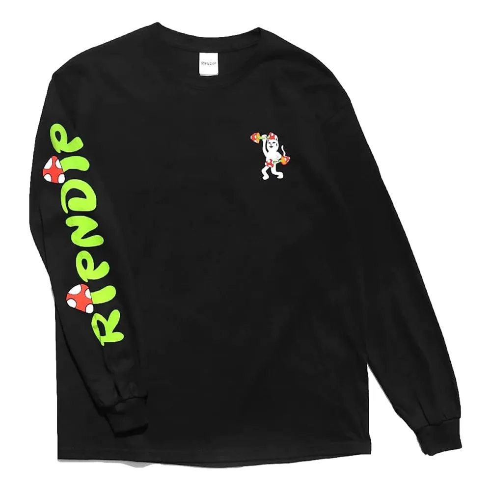 RIPNDIP DO YOU EVEN LIFT LS-BLACK