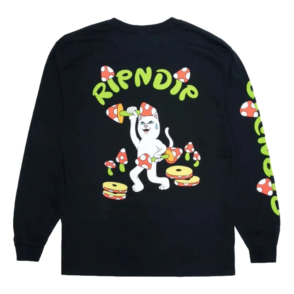 RIPNDIP DO YOU EVEN LIFT LS-BLACK