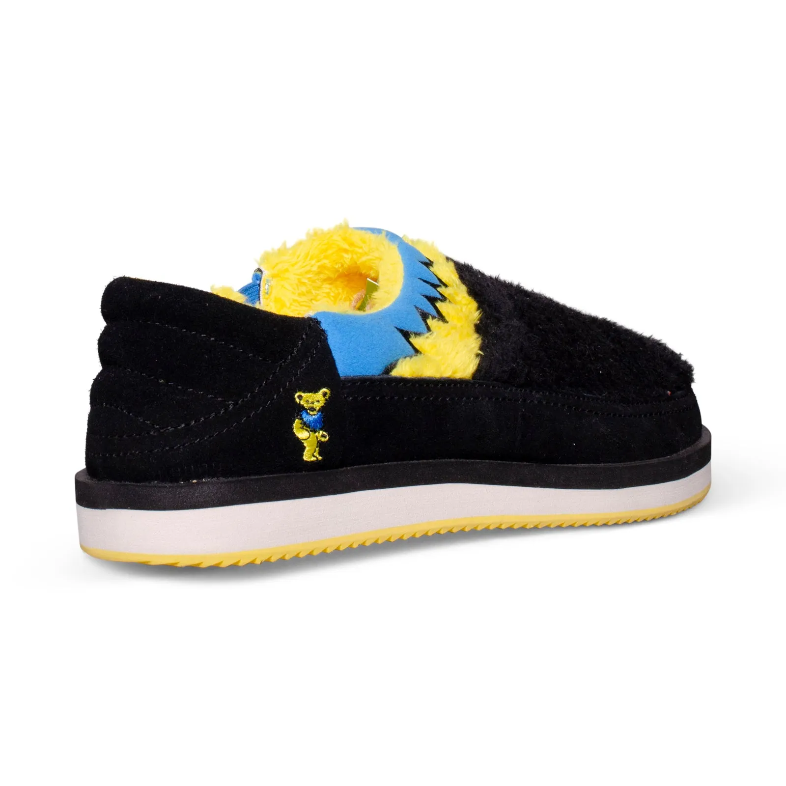 Sanuk U Puffy Chiller Low X Grateful Dead Yellow Black Shoes - All Gender