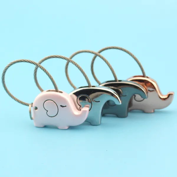 Save The Elephant Love Keychain Set