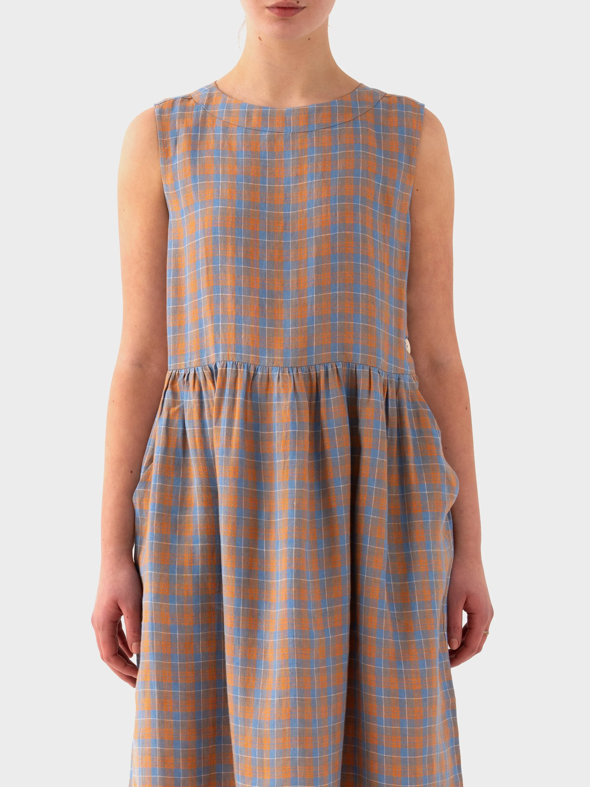 Sideline Tally Dress - Mixed Check