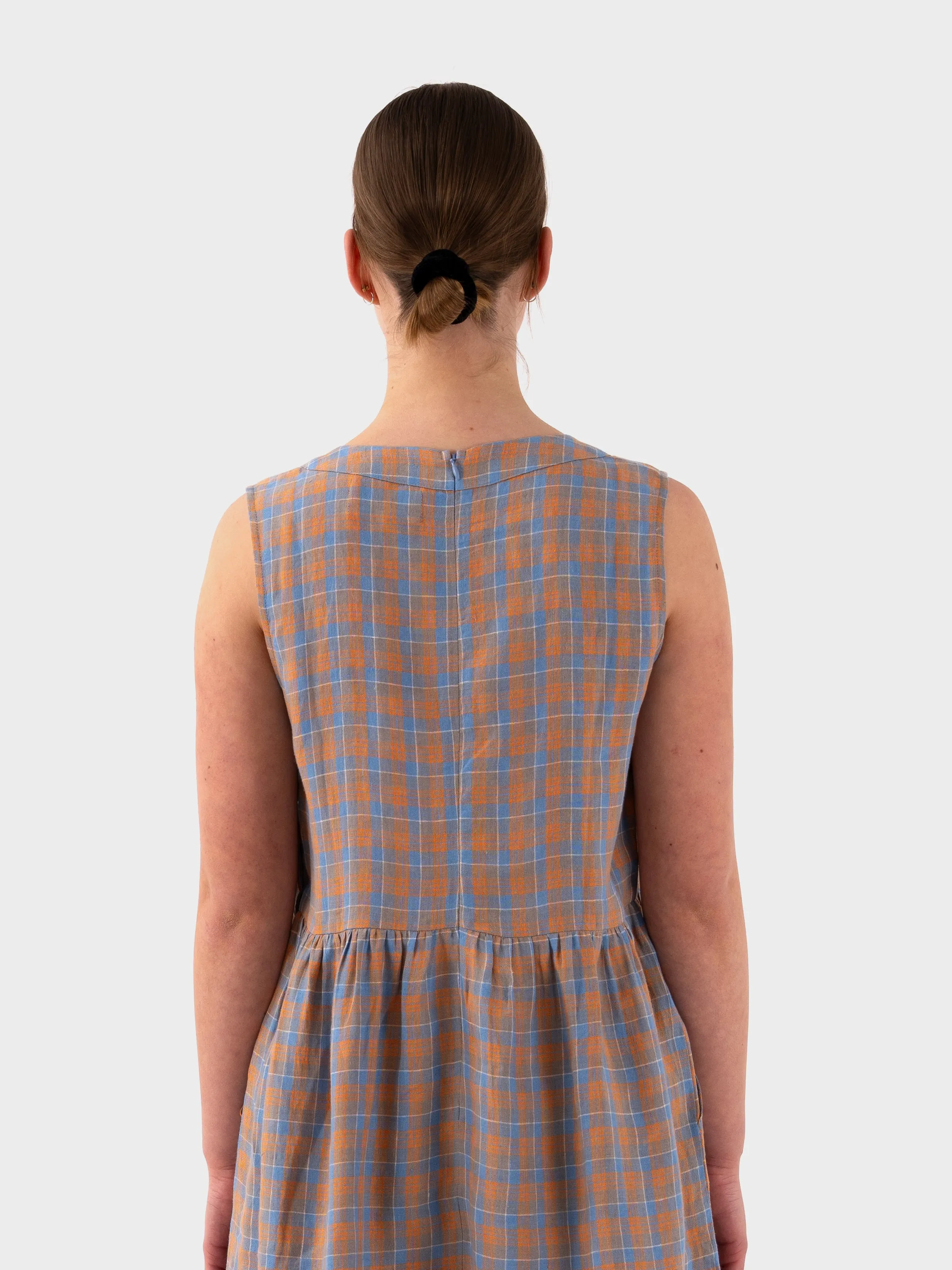 Sideline Tally Dress - Mixed Check