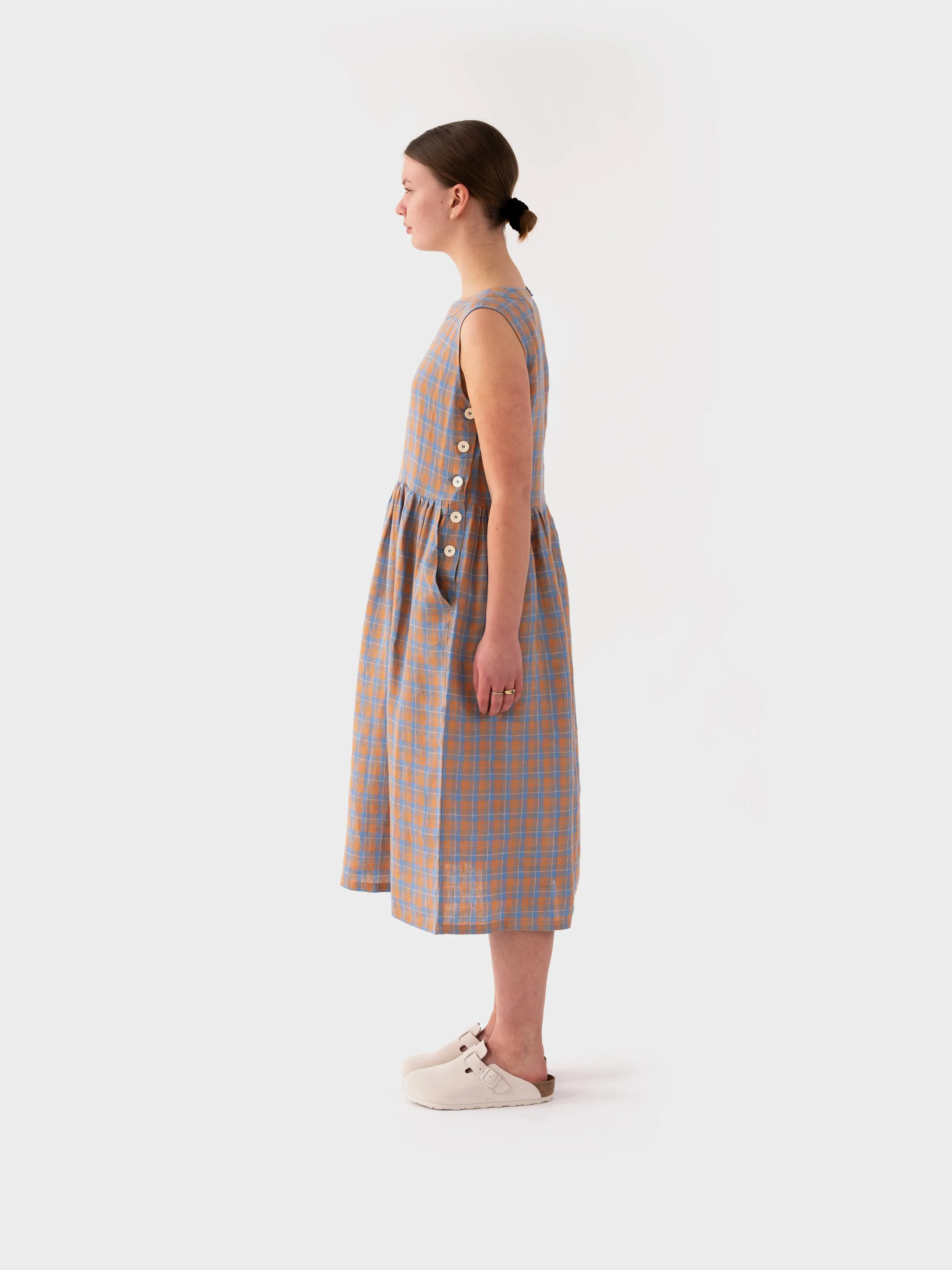 Sideline Tally Dress - Mixed Check