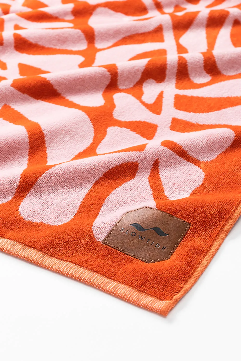 Slowtide Woven Beach Towel in Hapa