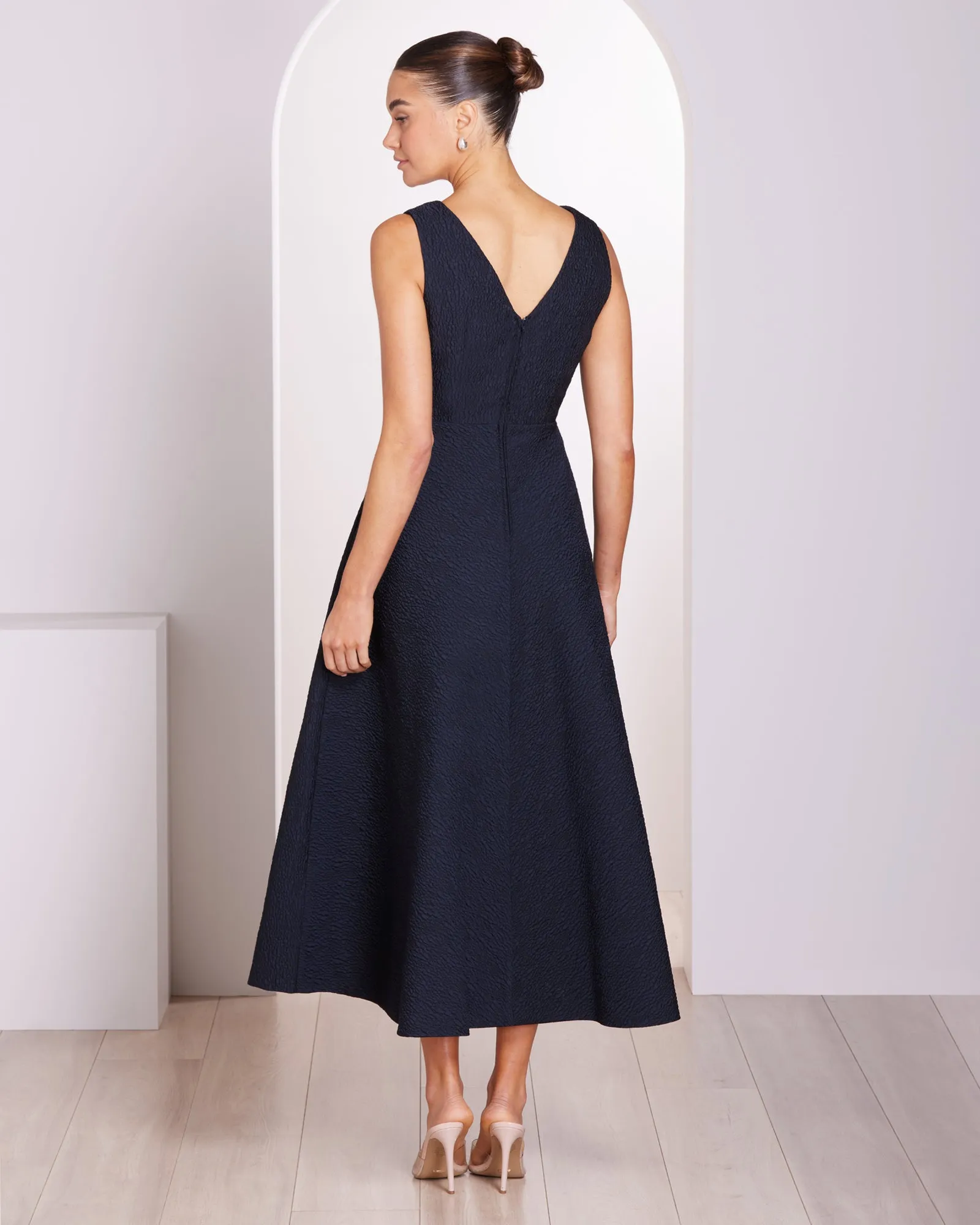 Stella A-line Midi Dress