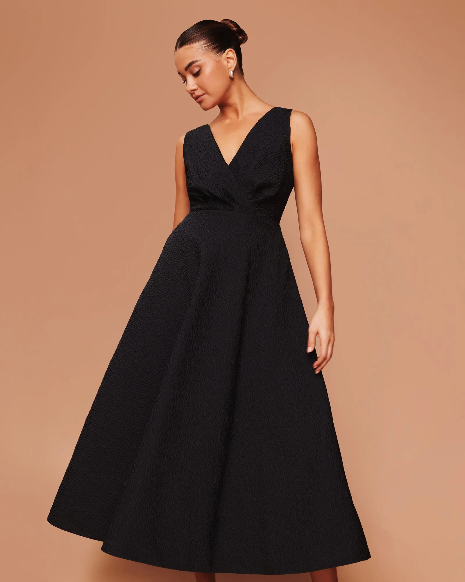 Stella A-line Midi Dress