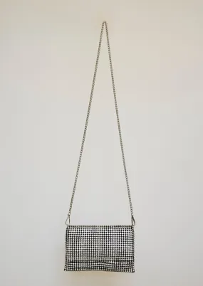 The Metallic Clutch in Silver