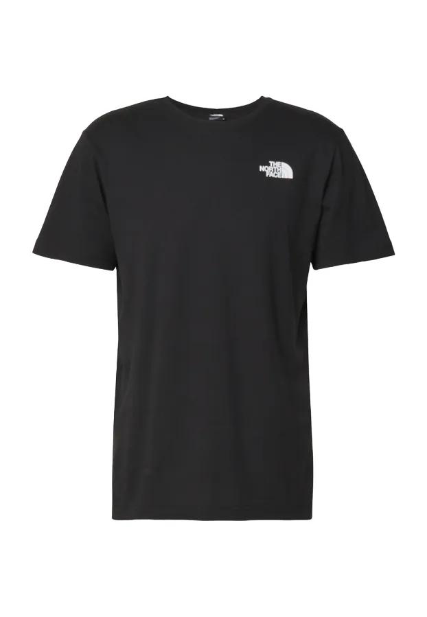 The North Face men's short sleeve t-shirt Redbox NF0A87NPYQI1 emerald black