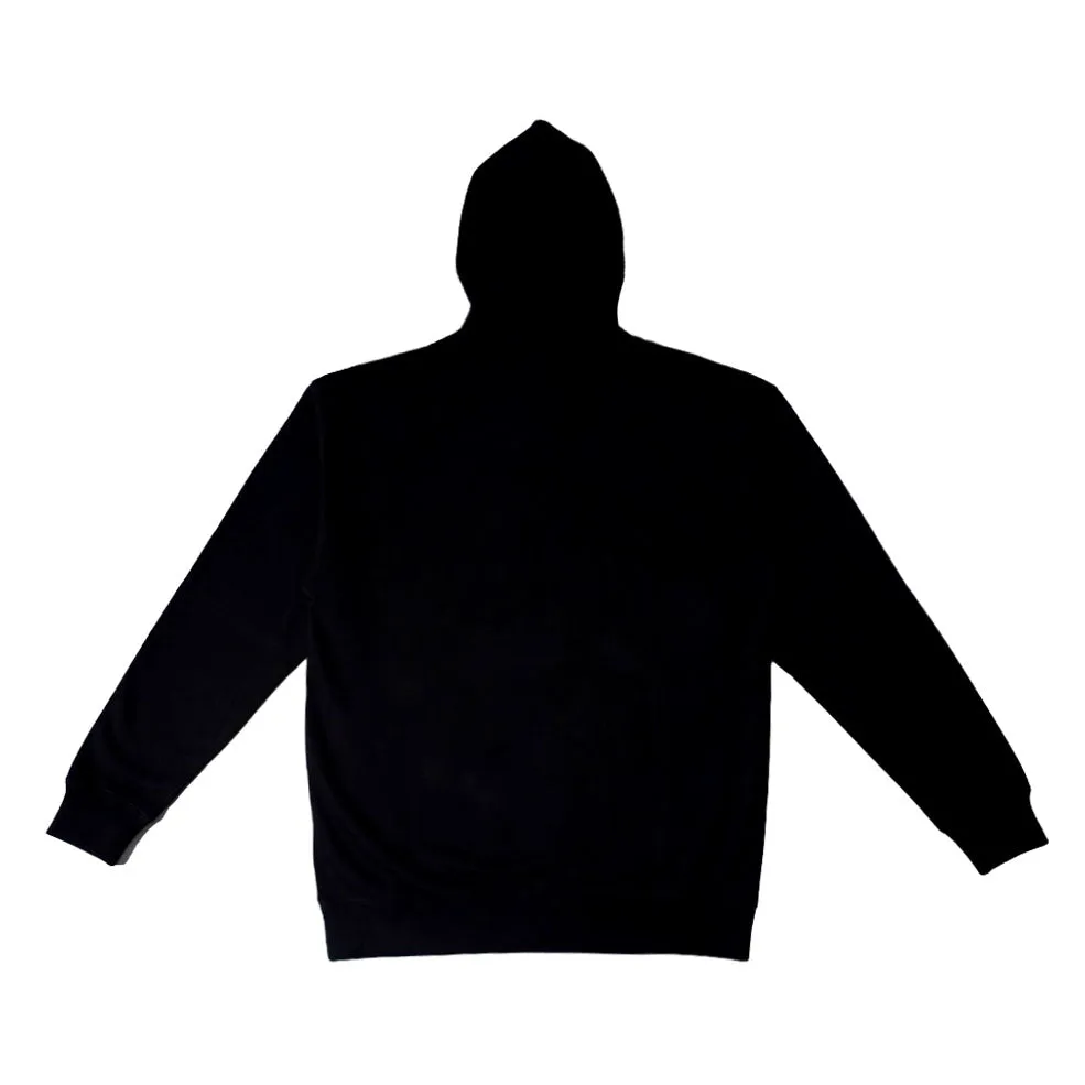 THRASHER(JAPAN) GHOST FLAME HOODED-BLACK