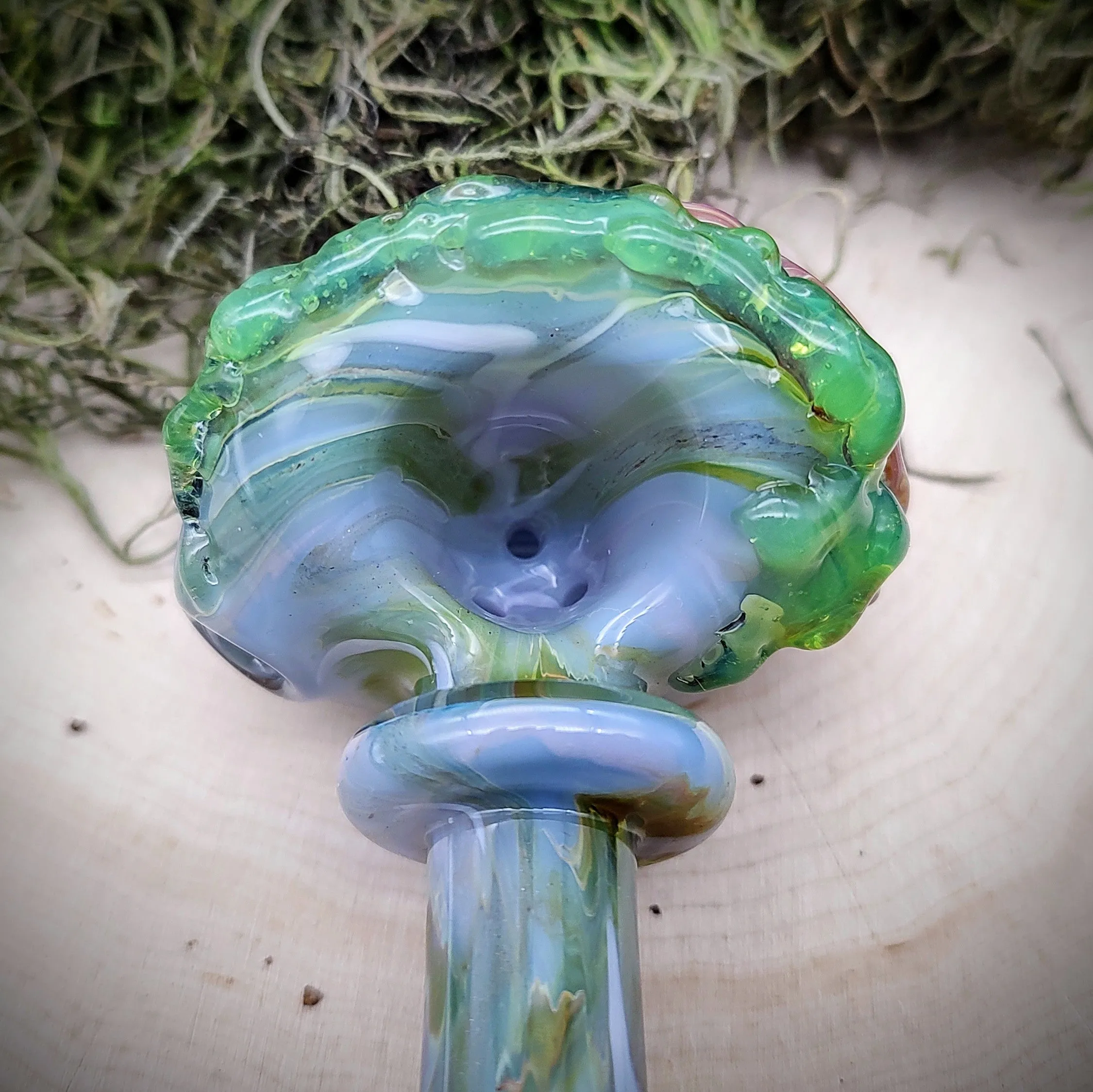 Tree Marbled Hand Pipe (Ready to Ship)