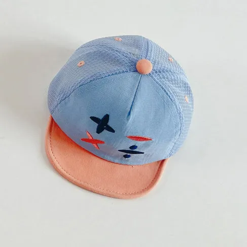 Unisex Color-blocking Cartoon Embroidered Accessories Hats