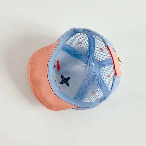 Unisex Color-blocking Cartoon Embroidered Accessories Hats