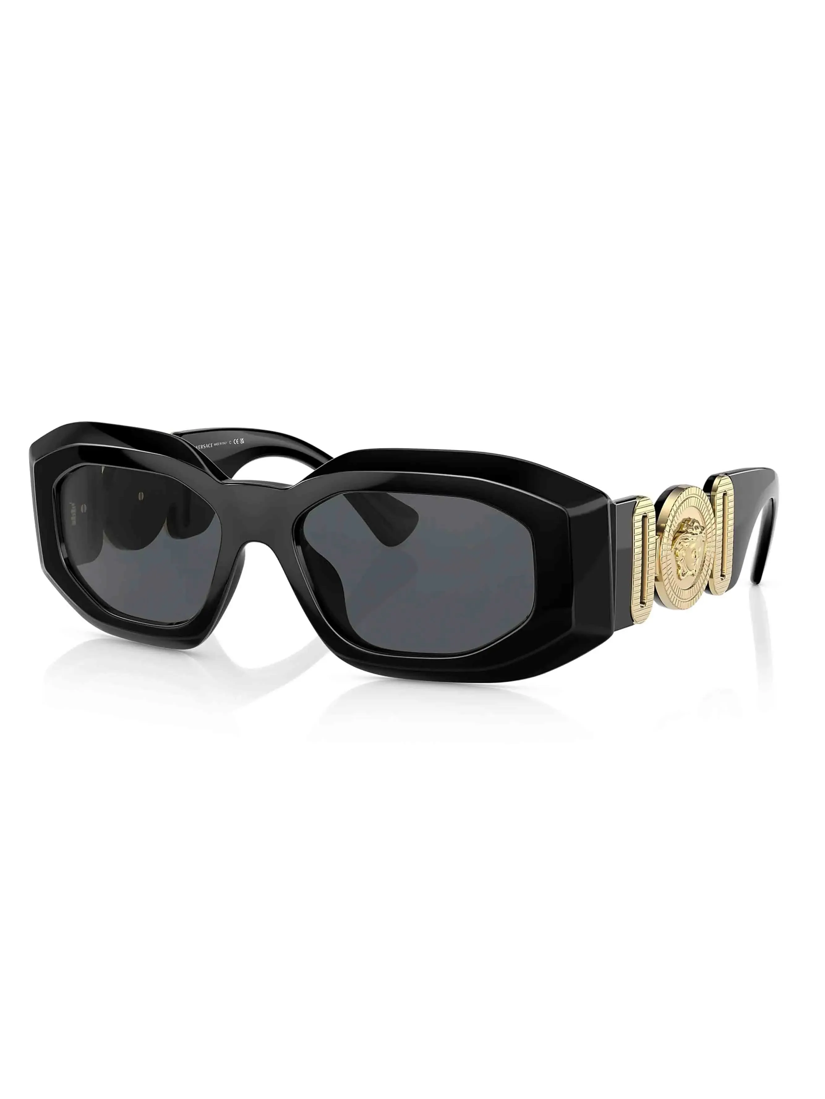 Versace VE4425U 53 Dark Grey & Black Sunglasses