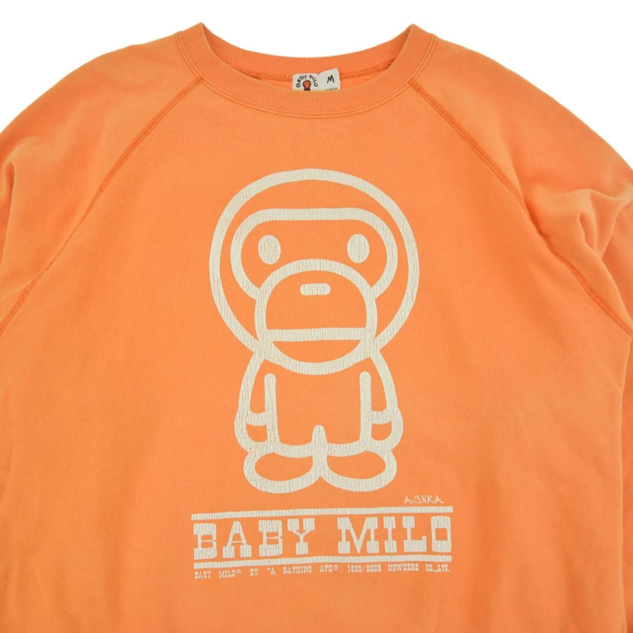 Vintage BAPE Baby Milo Sweatshirt Size M