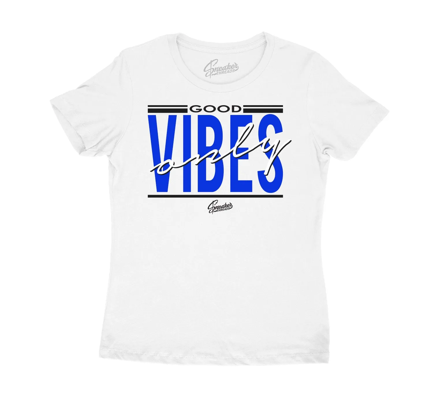 Womens 1996 All Star Foam Shirt - Good Vibes - White