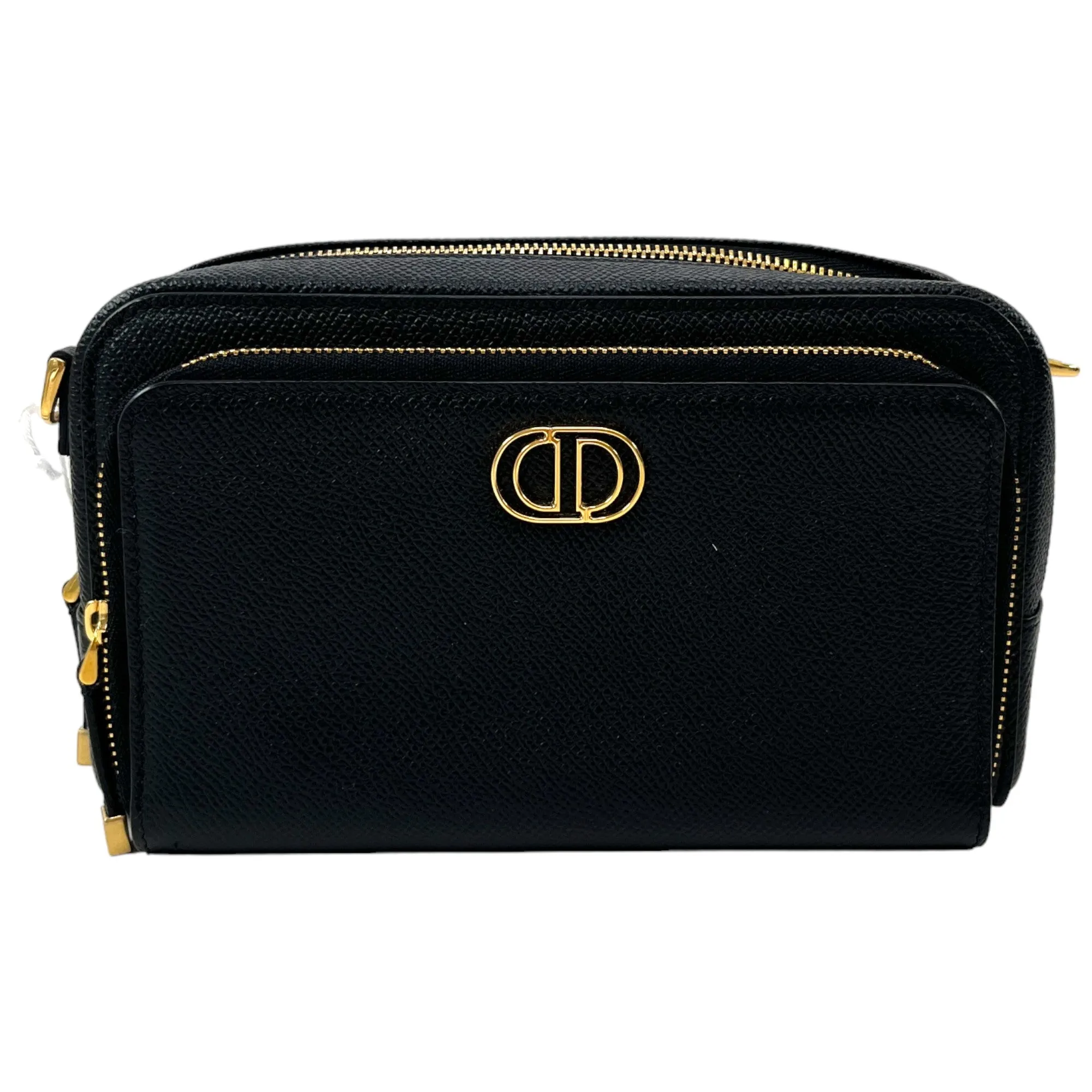 Women's Caro Double Pouch Bag Black