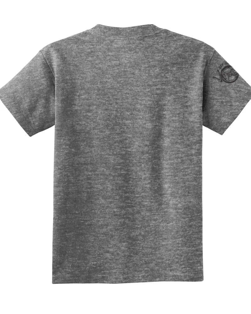 Youth Pit Crew Tee Gray - BB